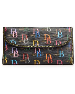 Dooney & Bourke Multi Db Clutch Wallet - Black