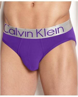 Calvin klein underwear purple best sale