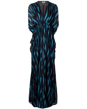 Issa Kaftan Dress - Blue