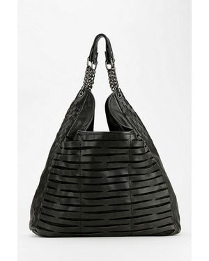 Urban Outfitters Romygold Biker Slash Hobo Bag - Black