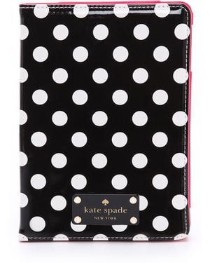 Kate Spade Ipad Mini Folio Case - Black/Cream