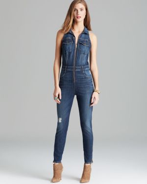 Guess Jumpsuit Cara Denim - Blue