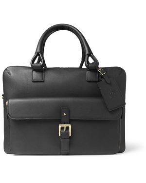 dunhill Bladon Leather Holdall Bag - Black
