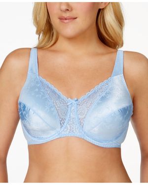 Playtex Secrets Signature Florals Underwire Bra 4422 - Blue