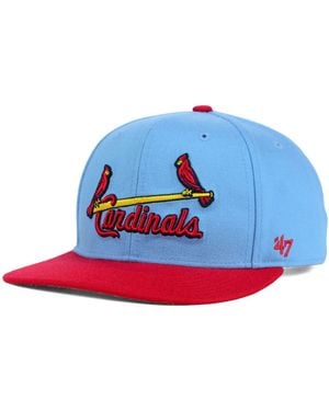 '47 St. Louis Cardinals Sure Shot Snapback Cap - Blue