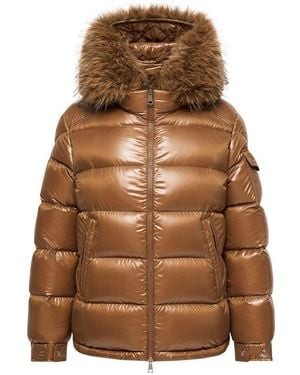 Moncler Doudoune À Capuche Hypolais - Marron