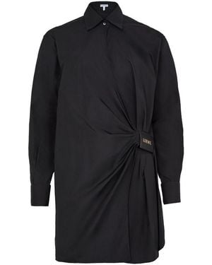 Loewe Shirt Dress - Black