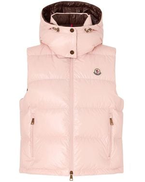 Moncler Niverolle Sleeveless Puffer Jacket - Pink