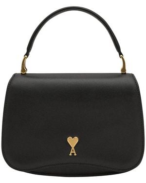 Ami Paris Paris Paris Handbag - Black