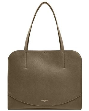 Fleuron Oak Medium Tote Bag - Green