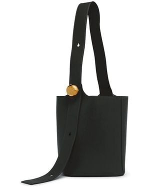 Loewe Bucket Bag Pebble - Schwarz
