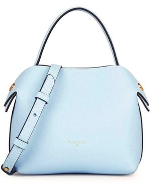 Fleuron Mini Sac Swann - Bleu