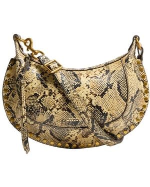 Isabel Marant Schultertasche Oskan Moon - Mettallic