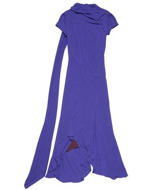 Acne Studios Layered Midi Dress - Purple