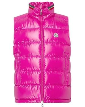 Moncler Ouse Sleeveless Puffer Jacket - Pink