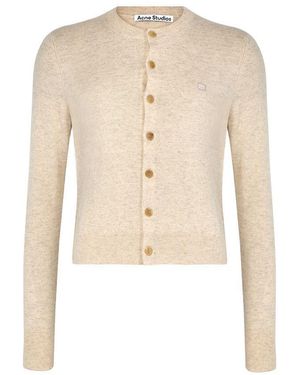 Acne Studios Wool Cardigan - Natural