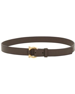 Ferragamo Gürtel Gancini - Braun