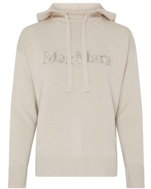 Max Mara Gorizia Hooded Sweater - Grey