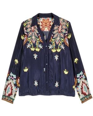 Ba&sh Loryane Shirt - Blue