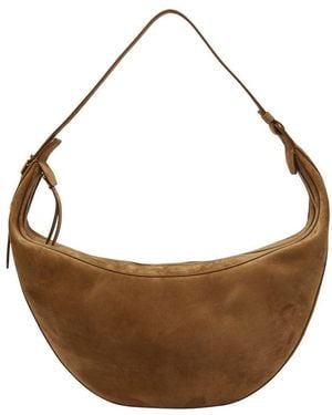 KHAITE Sac Hobo Augustina - Marron