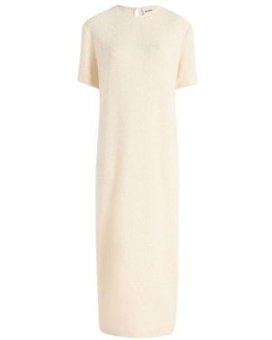 KHAITE Webber Maxi Dress - Natural