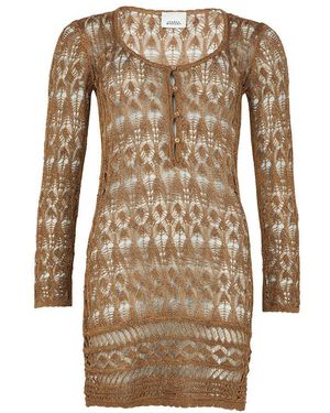 Isabel Marant Pia Mini Dress - Brown