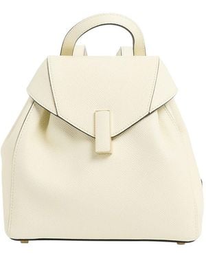 Valextra Iside Mini Backpack - Natural