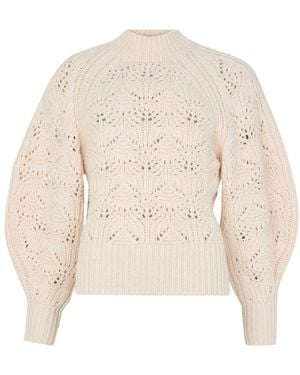 Zimmermann Pull En Maille Torsadée Hypnotic - Neutre