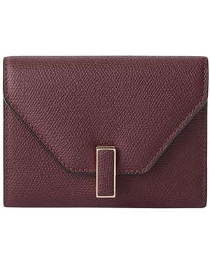 Valextra Portefeuille Pliant Iside 3 Cc - Violet