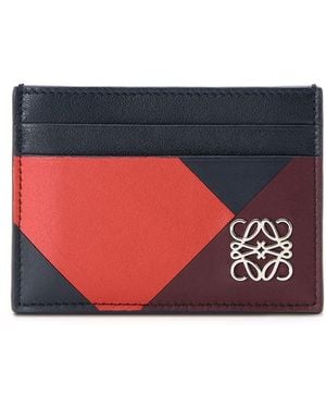 Loewe Anagram Graphics Card Holder - Red