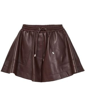 Loewe Trapeze Shorts - Brown