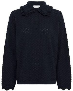 Molli Langärmeliges Top Fantasque - Blau