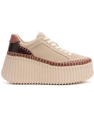 Chloé Nama Sneakers - Natural
