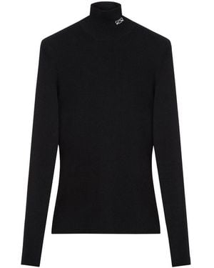 Loewe Haut À Manches Longues - Noir