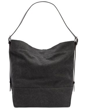 Lemaire Belted Tote Bag - Black
