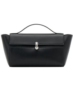 SAVETTE Symmetry Trapèze Clutch Bag - Black