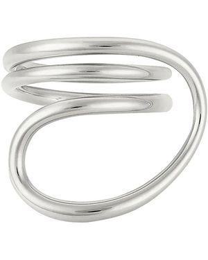 Charlotte Chesnais Bague Ribbon - Métallisé