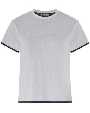 Acne Studios Kurzarm-T-Shirt - Grau