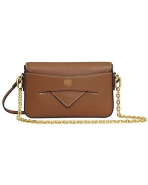 Moynat Enveloppe Crossbody Bag - Brown