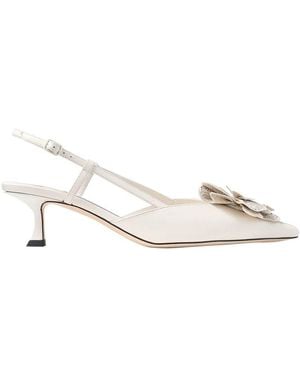 Jimmy Choo Mimmi 50 Slingbacks - White
