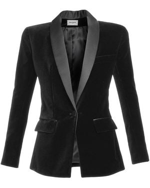 Balmain Single-Breasted Blazer - Black