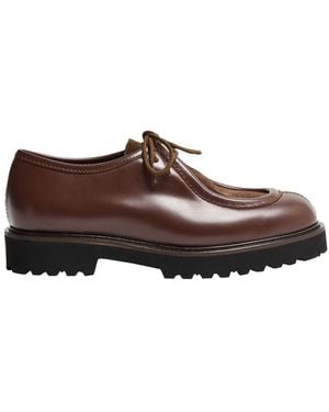 Max Mara Schnür-Derby Track - Braun