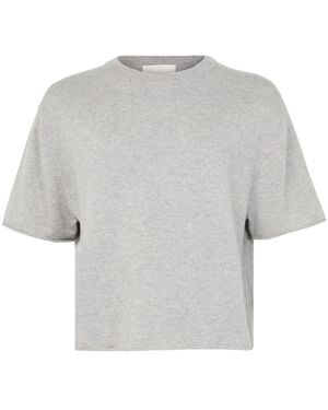 Lisa Yang Cila Cashmere T-Shirt - Gray