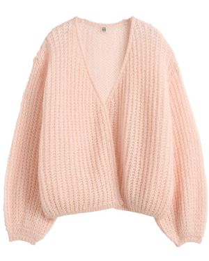 TOTEME Bauschiger Cardigan - Pink
