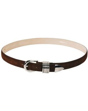 DEHANCHE Ceinture En Daim Hollyhock - Marron