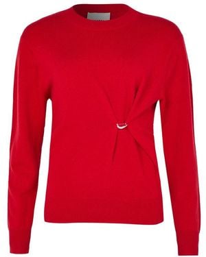 Isabel Marant Ilaria Rundhalspullover - Rot