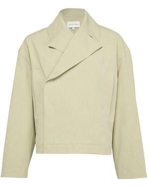 Loulou de Saison Coen Short Cotton Jacket - Green