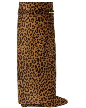 Givenchy Shark Pinch Boots - Brown