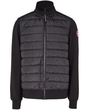 Canada Goose Huron Hybridge Jacket With Full Zipper - Black