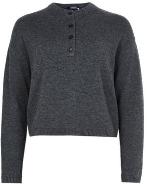 Max Mara London Round Neck Sweater - Gray
